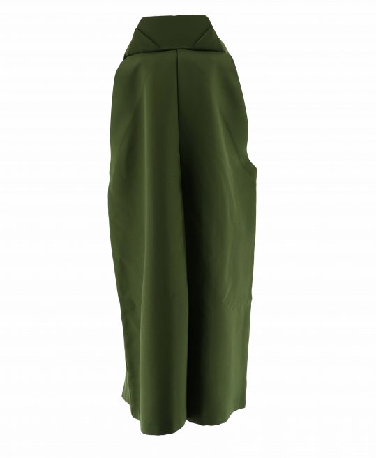 男性用袴単品レンタル(成人式・結婚式・卒業式)緑色・無地[身長180cm対応]No.101